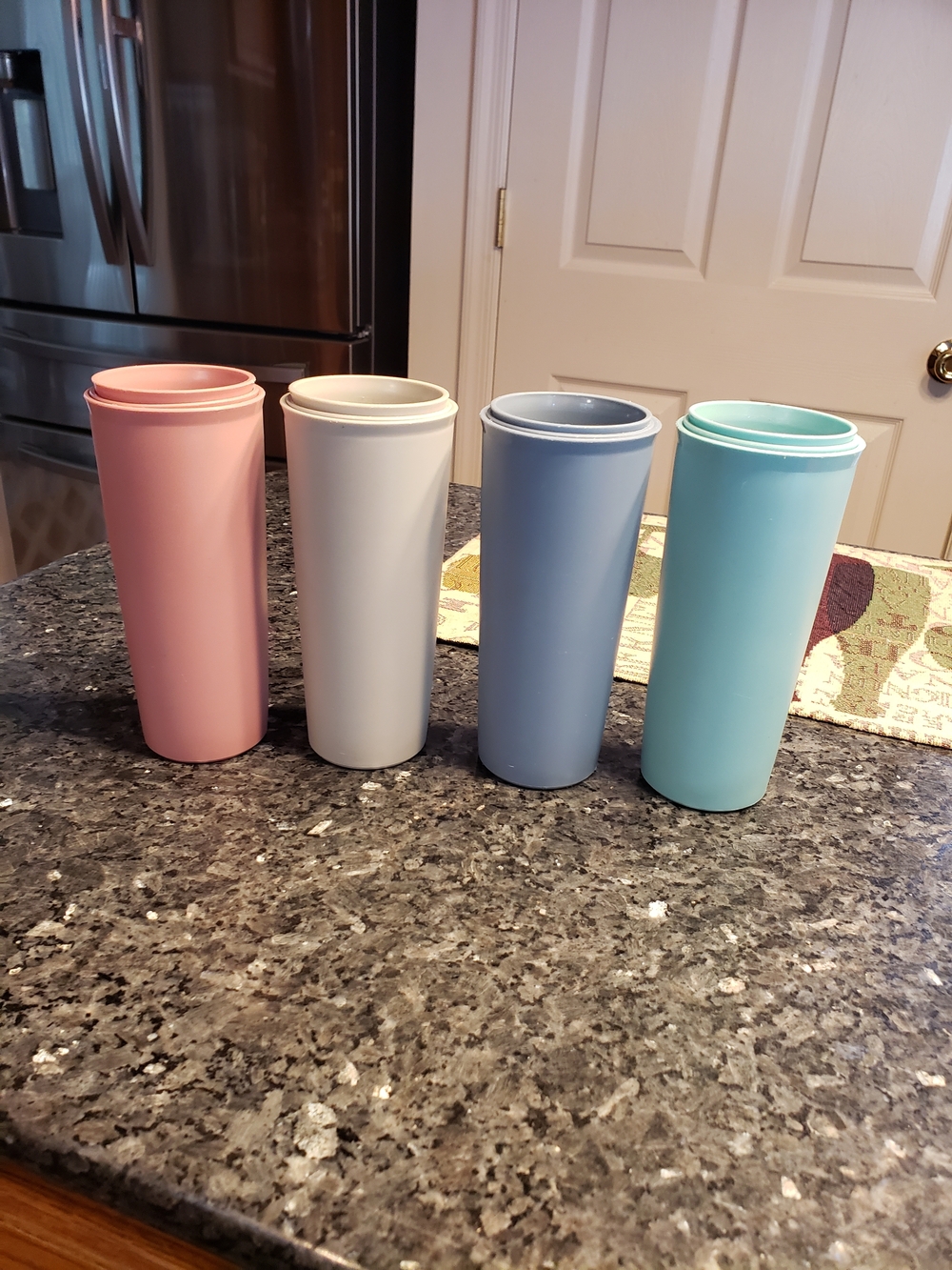 TUPPERWARE  12 Piece SET,  3 colors